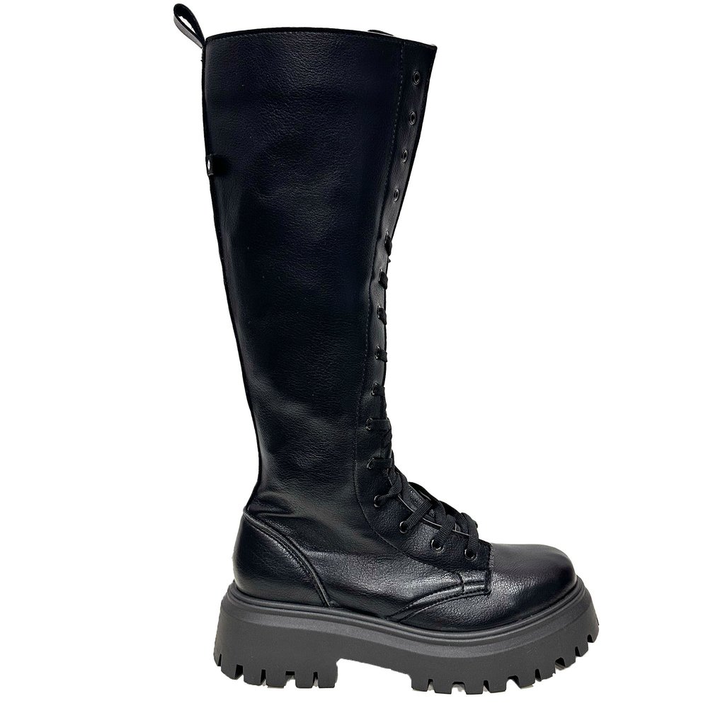 Altercore - Camilla Plattformstiefel - Schwarz